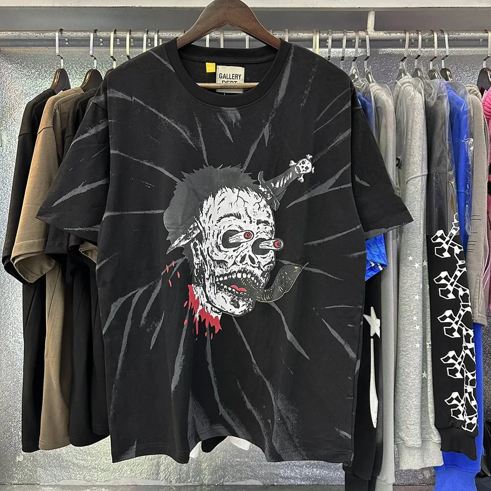 Rana drift moda di lusso marchio 1 streetwear grafica stampato divertente abbigliamento vintage per cime di grandi dimensioni magliette per uomo 240425