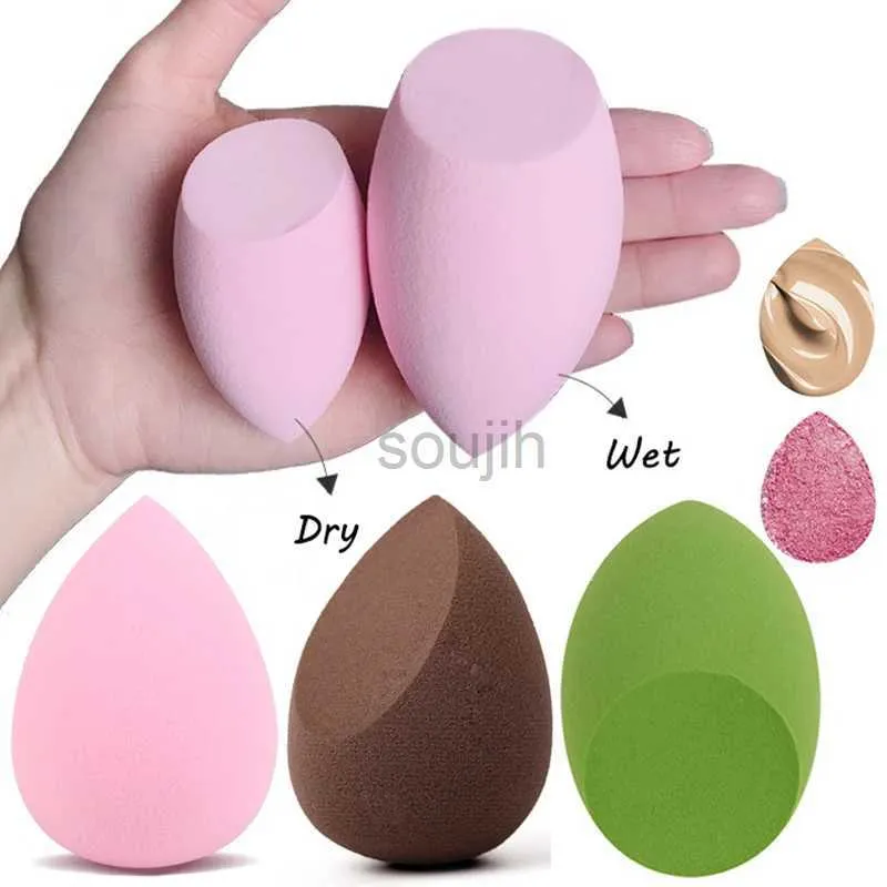 81H1 Makeup Tools 1 Gradual Makeup Sponge Puff Beauty Egg Flour Basic Cream Cosmetic Sponge Compact Puff Beauty Makeup Tool d240510