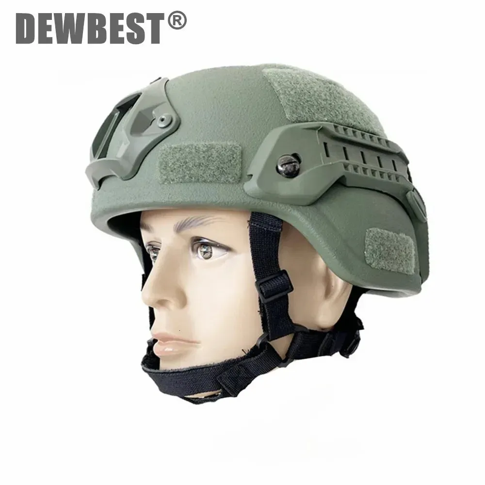 DEWTEST MITCH NIJ IIIA 3A 9MM 44 Taktisk båge OCC DIAL PAD ARAMID MILITÄRA BALLISK HELM 240509