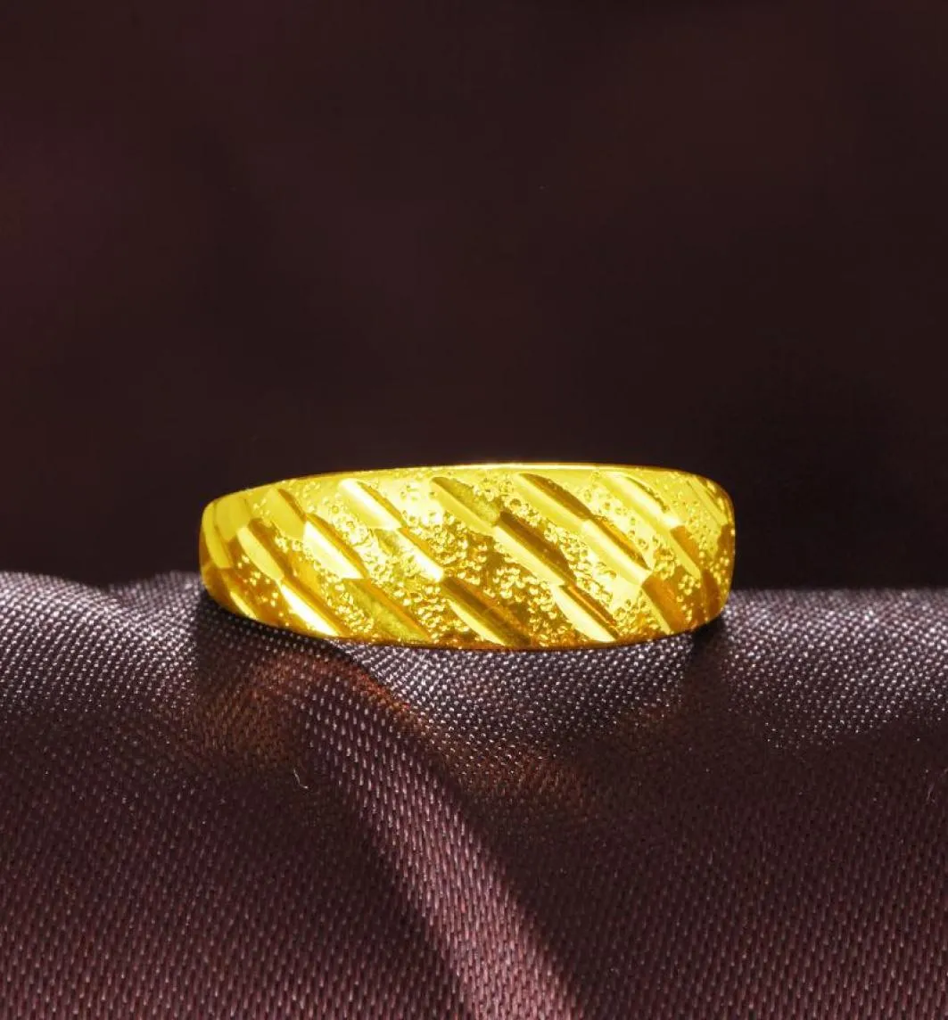 Anneaux de cluster anneau de bijoux brillant en or jaune en or jaune pour femmes hommes amant gypsophia dragon couple anniversaire de mariage cadeau beaux cadeaux1444010