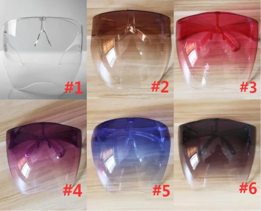 DHL Clear Protective Face Shield Cycling Glasses Goggles Safety Waterproof Antispray Protect Mask Goggle Glass Sunglasses2847626