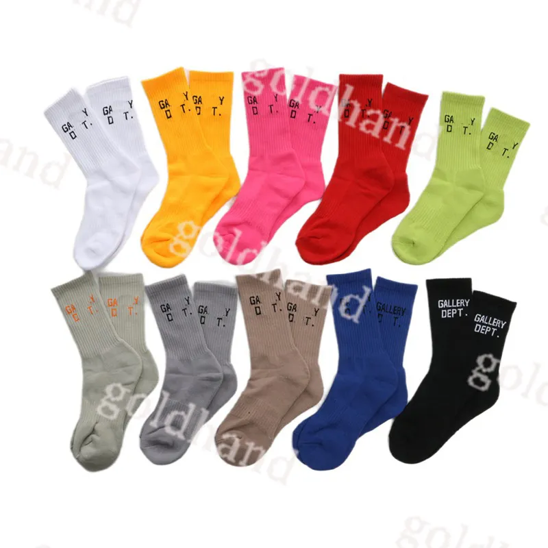 Modemarke Mens Sock Pure Cotton atmable Sock Summer Casual Crew Scok Sport lange Socken Sport