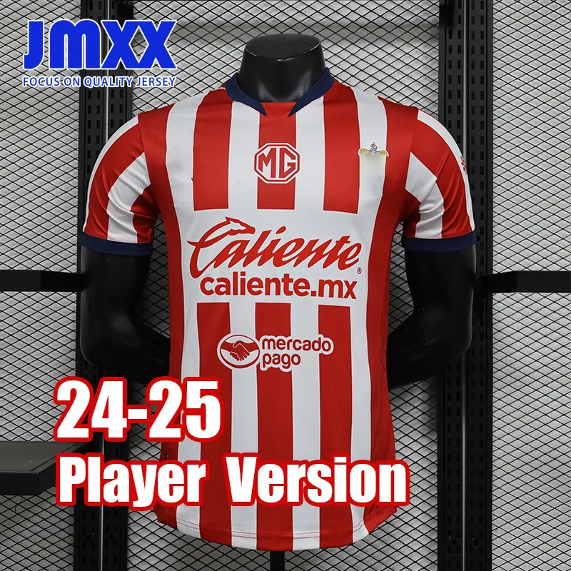 JMXX 24-25 Chivas Soccer Jerseys Home Away Pre Match Mens Uniforms Jersey Football Shirt 2024 2025 Player Version