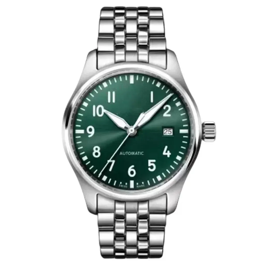 Men s Automatic Pilot Watch Luxury Sapphire Waterproof Naviforce Wristwatch