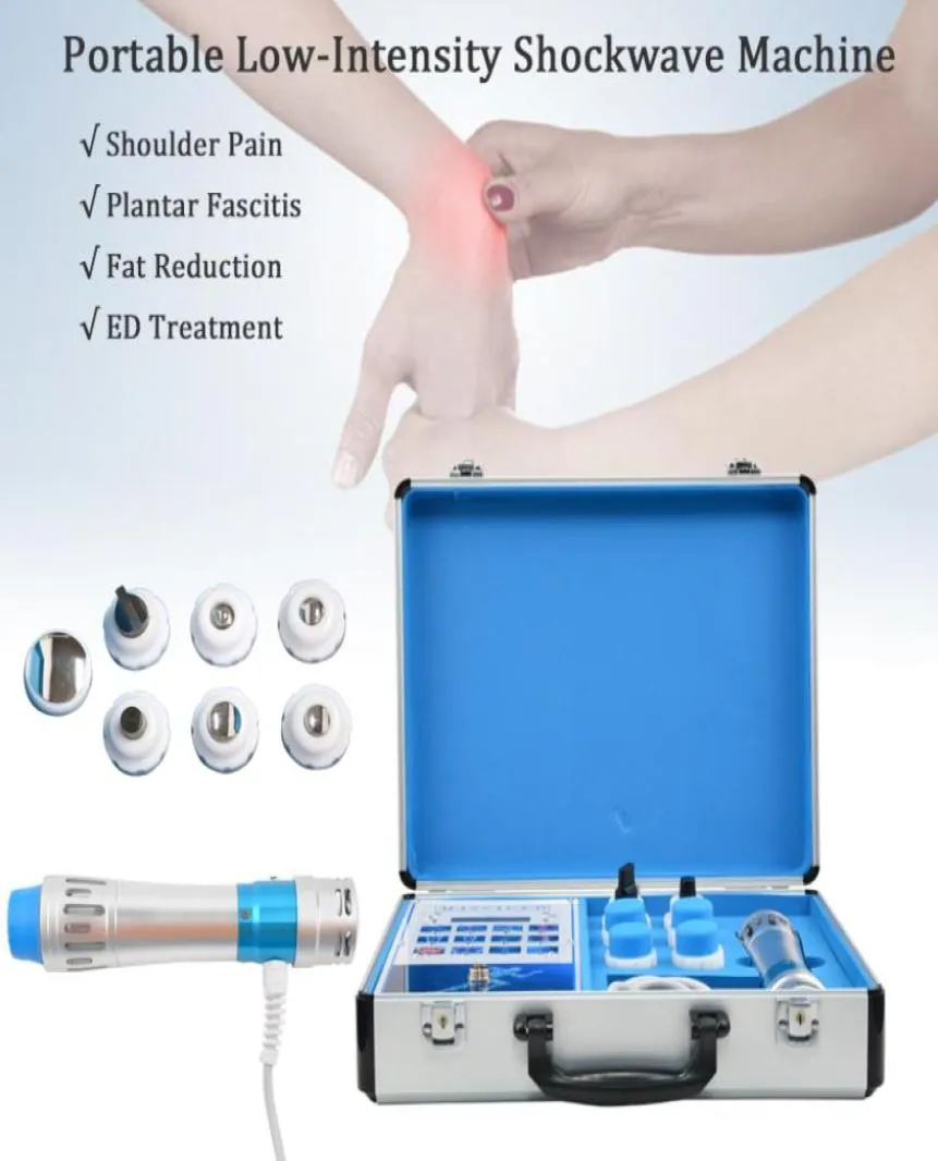 Sistema di terapia del dolore fisico efficace portatile Sonno terapia fisica della terapia erettile per il trattamento erettile della macchina delle onde d'urto Wi7630611