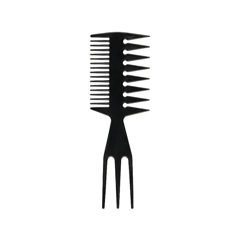 Nouveau professionnel à dents doubles peignes de poisson Fish Shape Hair Brush Brack Dyeing Hair Dyeing Coute Coloring Brush Man Hairstyle Tool2.Pinceau de teinture des cheveux