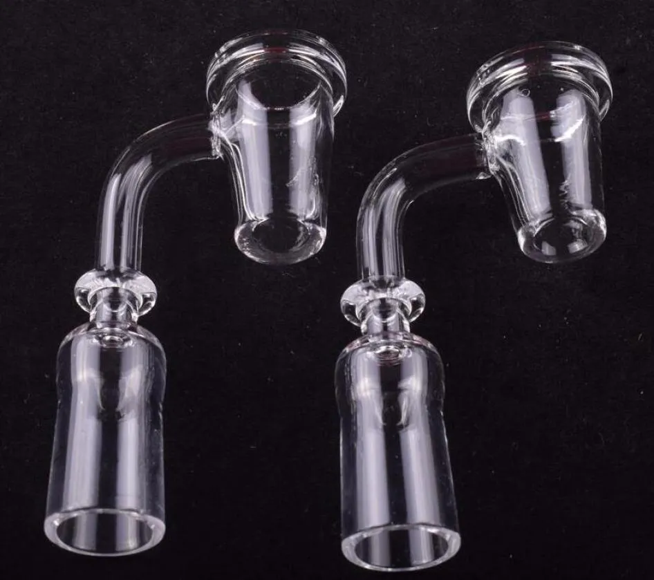 Domeless Dab Rig Quartz Banger Conical Quarts Banger Nail Male Female 10 14 mm 18mm Joint for Bong Oil Rings4683197