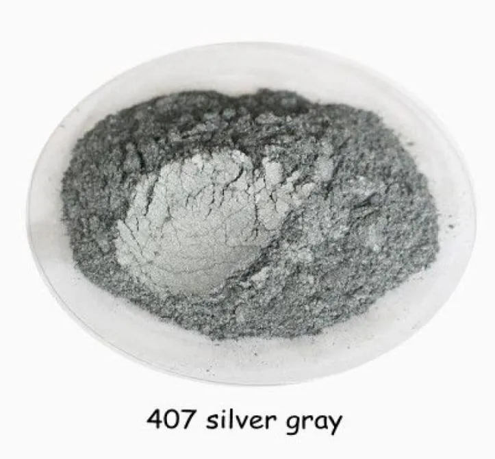 500 g buytoes argento grigio color perle mica in polvere pigmento rivestimento perlescente pigmento pigmentato pigmentato in gomma in gomma 8486239