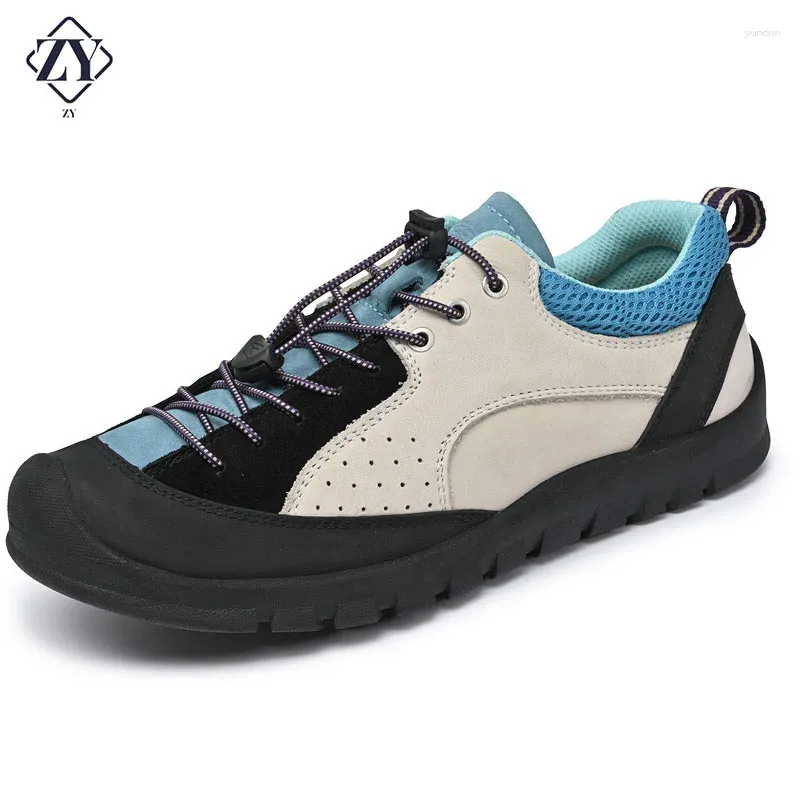 Casual Shoes Quality Hiking Men Couple Outdoor Wear-resistant Camping Climbing Sneakers For Trekking Man Large Siz