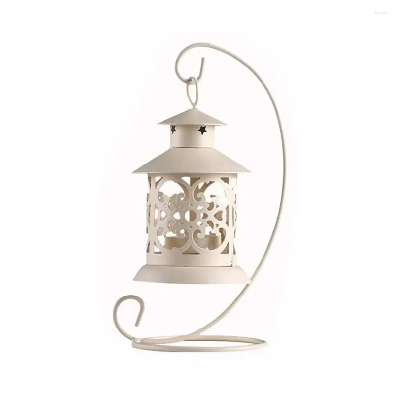 Kandelaars 1 st Candlestick 23x10cm Vintage Metal Birdcage Lantern Holder Garden Nacht Outdoor thee Light Home Decor