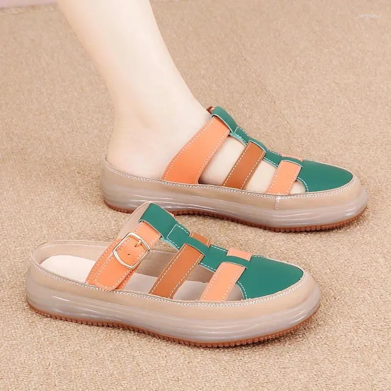 Closed toe roman sandals 2025