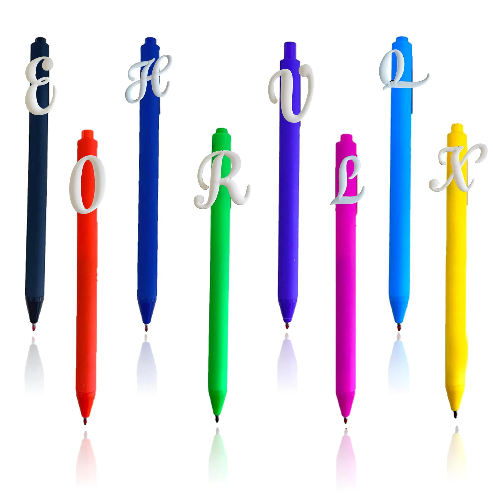 Pointeur laser blanc grandes lettres dessin animé stylos à billes mignonnes d'infirmière d'appréciation cadeaux mti couleur jumbo graphe crayon signature bureau a otceh