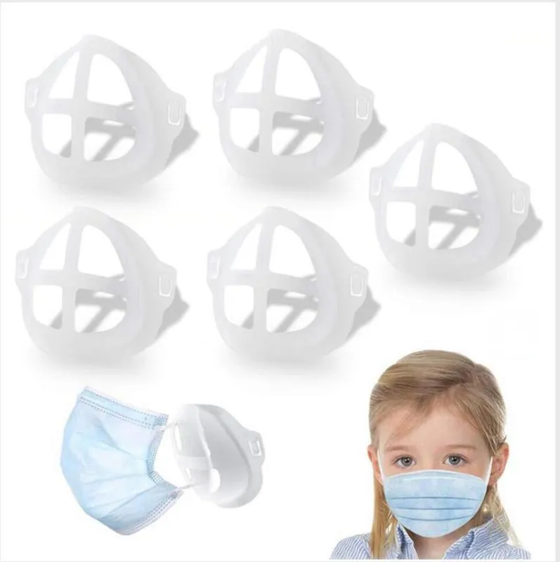 3D -Maskenhalterung für erwachsene Kinder Lippenstift Schutzstand Maske Innere Unterstützung für Atem ly Face Masken Halter Tool Zubehör4467332