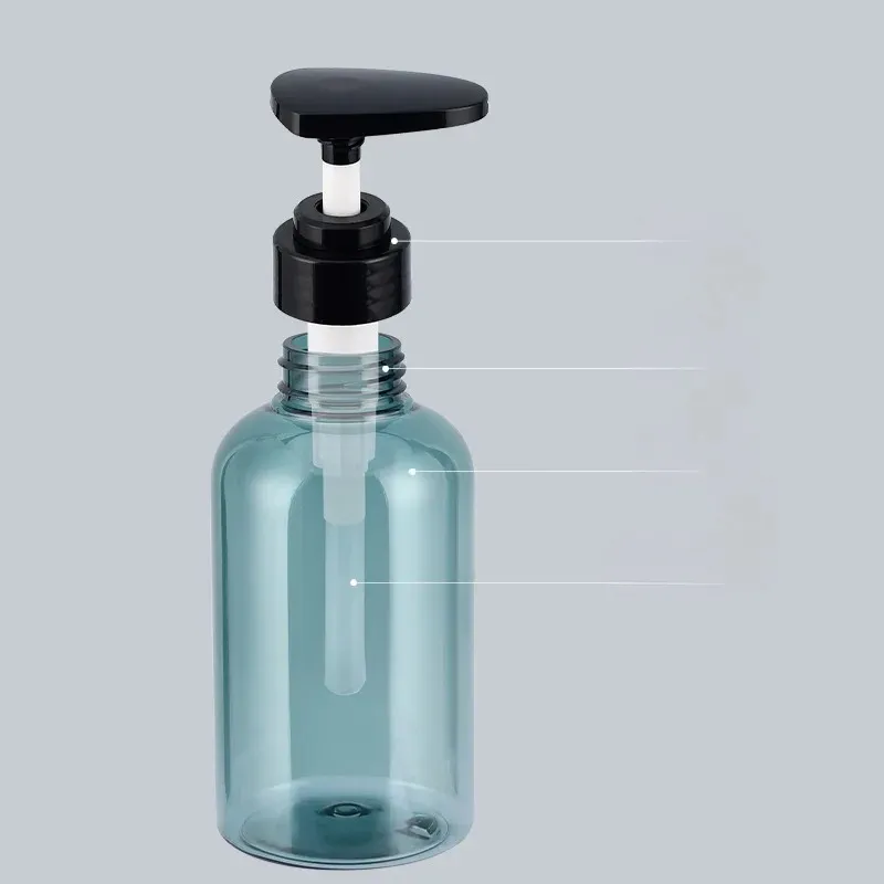 ソープディスペンサーボトルセットバスルームリキッド補充可能シャンプーシャワーシャワーボトルローションプレス空の空のコンテナ