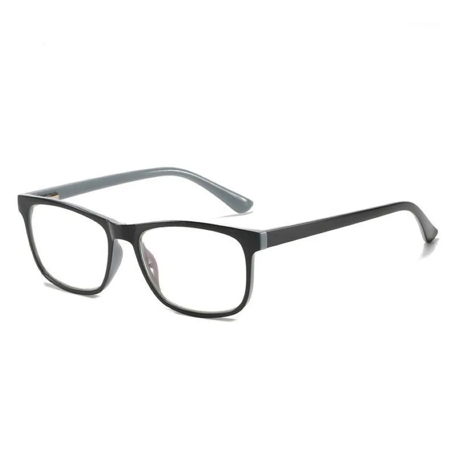 Zonnebrillen anti-blu-ray leesbril voor mannen vrouwen presbyopisch merk designer vierkante frame HD bijziende brilmode 228U