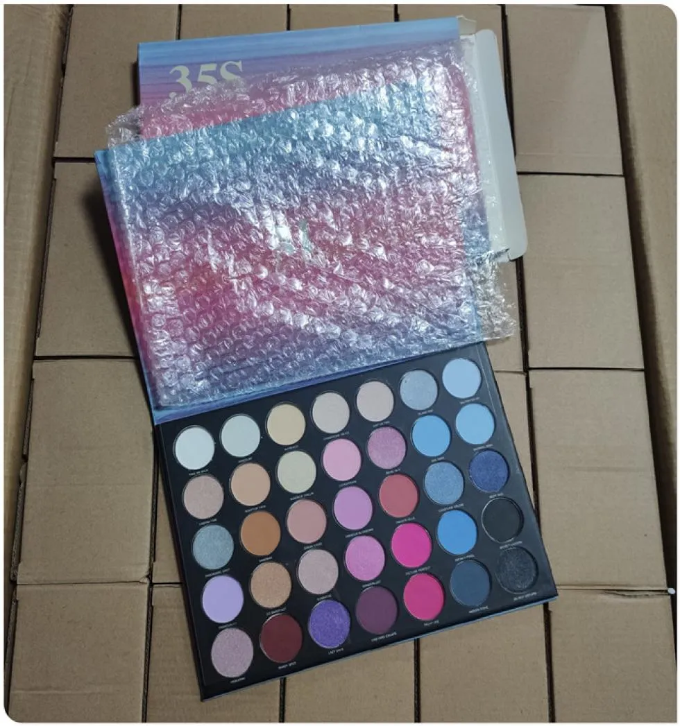 NEWEST 35 Colors Eyeshadow Sweet Oasis Palette Makeup Eye shadow Nude Shimmer Matte Eyeshadows 35s Palettes Cosmetics by dhl2733369