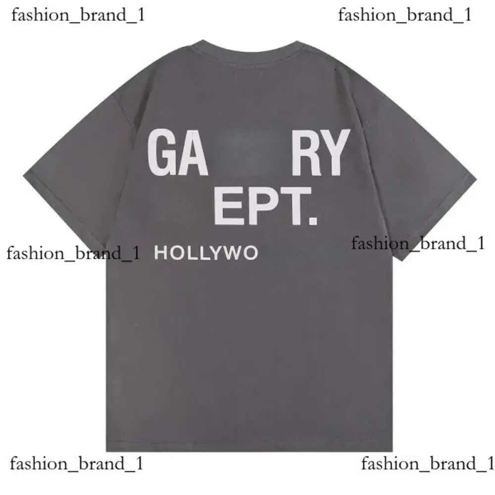 Designer GalleryDept kledingontwerper Mens Gallerydept shirt Gal Tee GalleryDept T-shirts Black White Fashion Men Dames