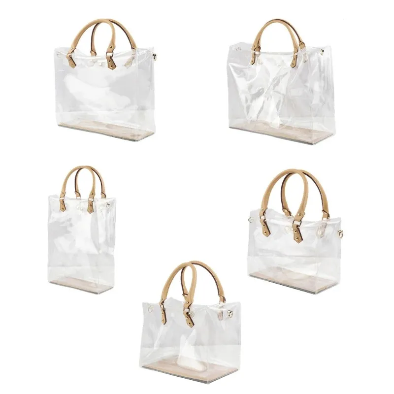 حقيبة حقيبة DIY تصنع مجموعة أدوات CRAFT CRAFT واضحة مصنوعة يدويًا حقائب الهدايا حقائب الهدايا للنساء الفتيات 240509