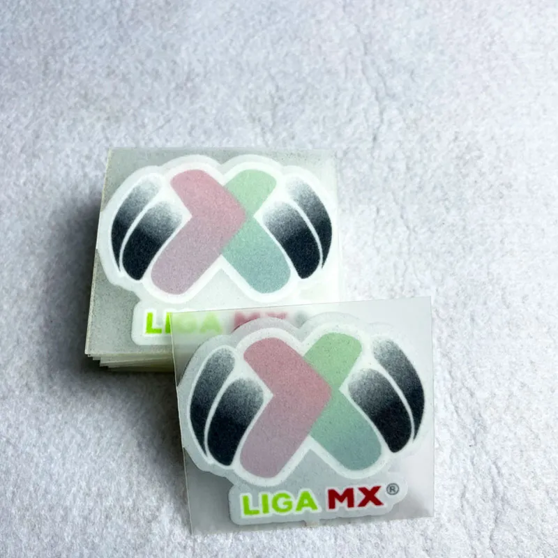 Liga MX BBVA Patch Wärmeübertragung thermische Sublimation Flockenmaterial Patch Lextra