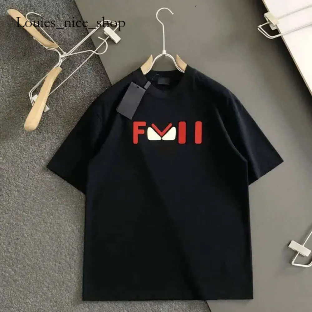 fendishirt fen shirt designer fen koszulka męska koszulka damska Ubrania Wyłączne letnia koszulka koszulki Polo goth krótki rękaw haikyuu marka fendishirt projektant