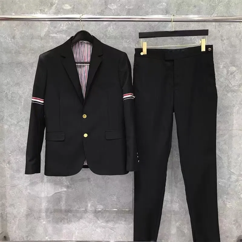 #1 Diseñador Fashion Man traje Blazer Jackets Coats para hombres Estilistas Bordado Bordado de manga larga Suits de boda de fiesta informal Blazers M-3xl #100