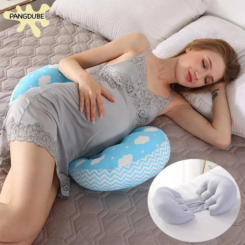 マタニティ枕PANGDUBE妊娠女性睡眠枕ケア妊娠女性睡眠枕クッションT240509
