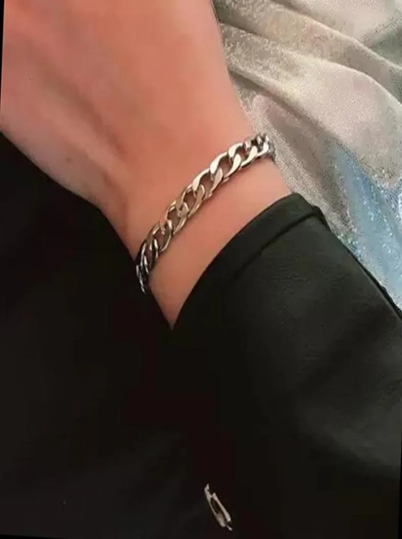 Jingyang Groothandel RVS Ketting op ręka Voor Heren Armband 2019 Cubaanse Link Armbanden Mannen Accessoires Vrouwen Armband5004168