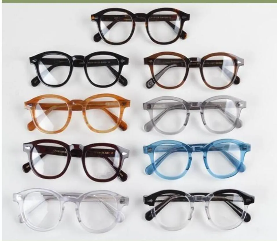 新しいデザインlemtoshアイウェアサンスガラスフレーム最高品質の丸い眼鏡サングラスフレーム矢印リベット1915 s m l size4771387