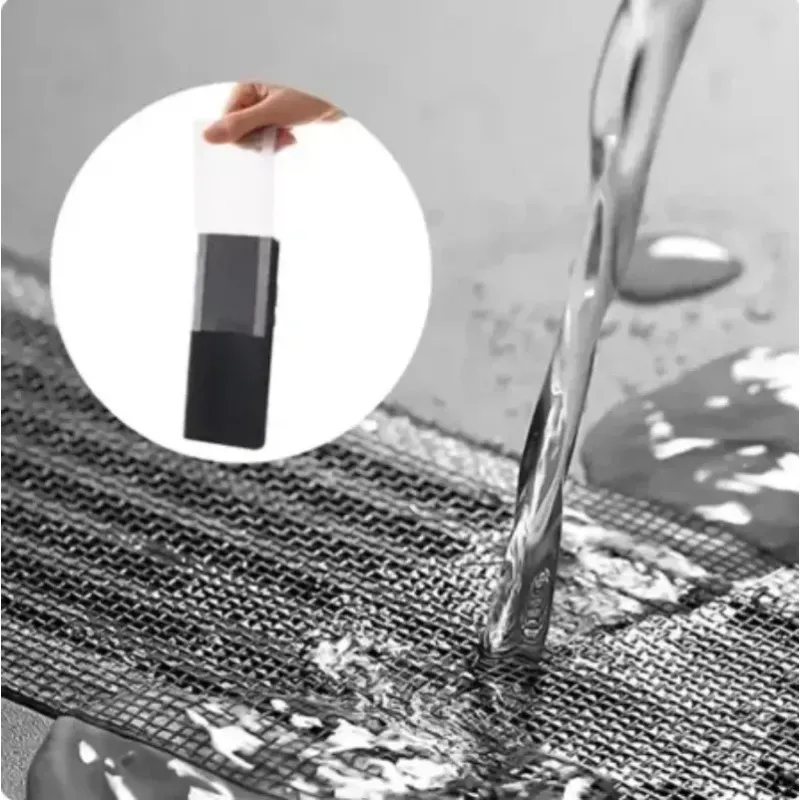 10m anti-blokkering filterscherm aanrecht riool riool stopstop de vloer afvoer sticker haar vangaar keuken badkamer accessoires