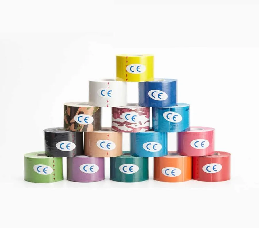 612 Pack Kinesiology Tape 12 pouces 5m Tapes sportives sportives Athlec