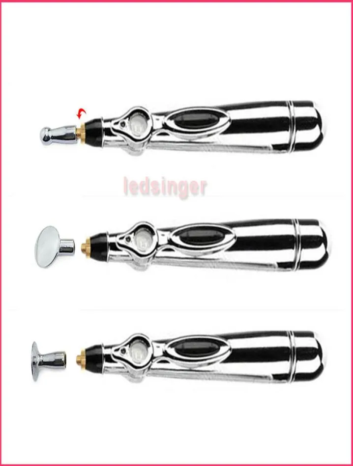 Energy Meridians Pen Acupunctuur Pen Meridian Therapy Instrument Elektronische massagepen De gezondheidspen1637816