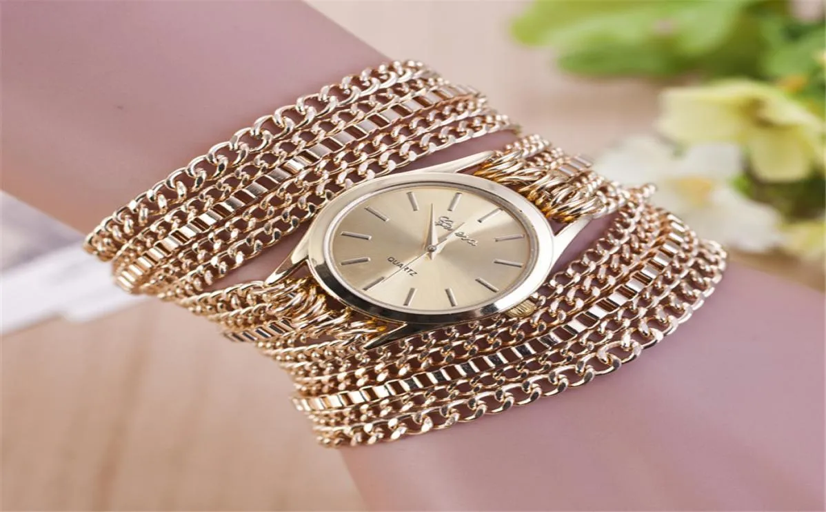 Bracelet Watch Women Ladies Fashion Quartz Watch Female Chaîne d'horloge Quartz Wrist Watches6424869