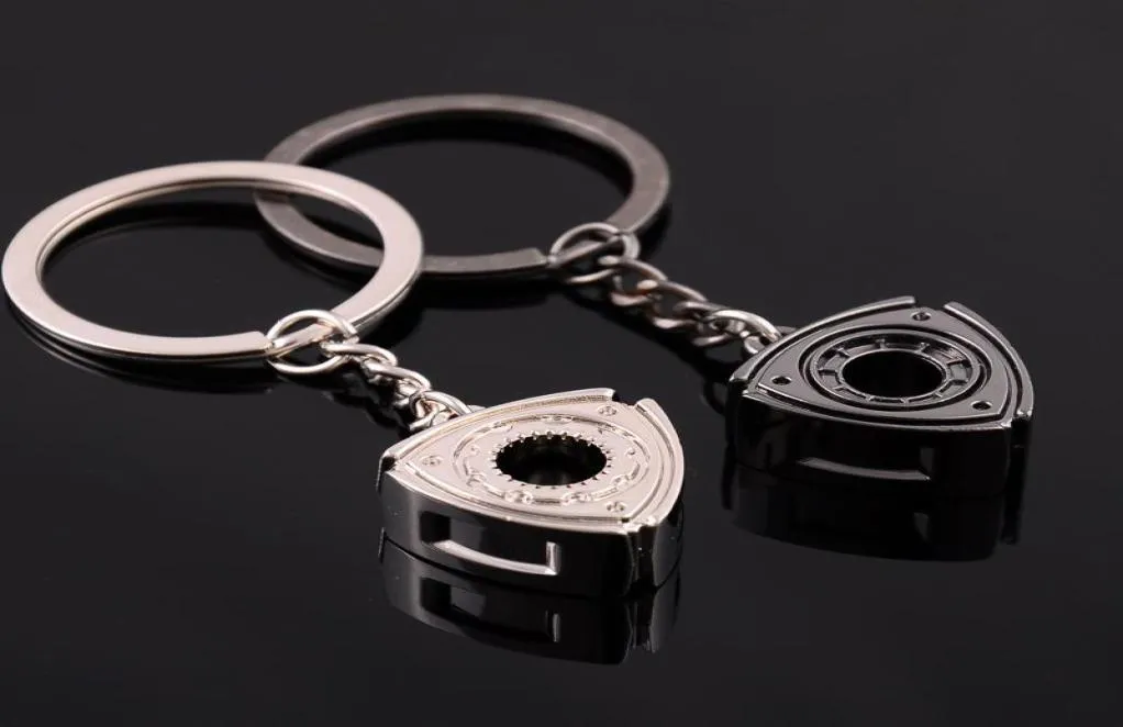 Keychains Key Chain Keyring Rotary Wankel Engine Rotor pour Mazda RX7 RX8 2 3 6 Atenza Axela Keychain Turbo Car Accessoires Pièces 7753200