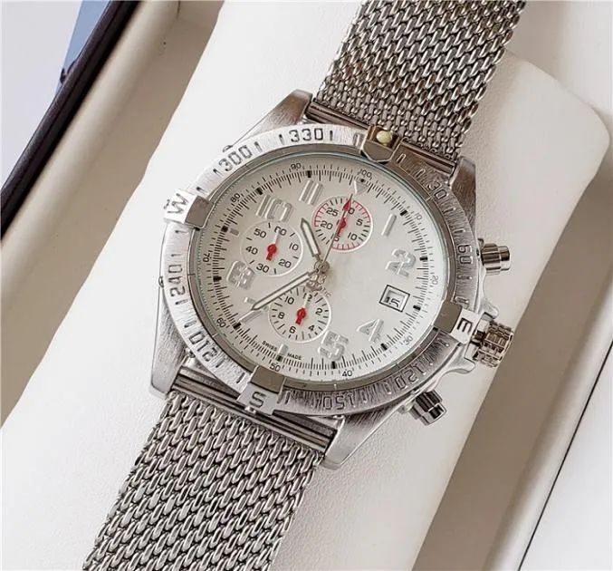 Top Quality All Dials Work Man Watch Luxus Casual Armbanduhren berühmte Marke Quartz Uhr MALT Clock Fashion Sports Uhr 1884 Uhr 2794163