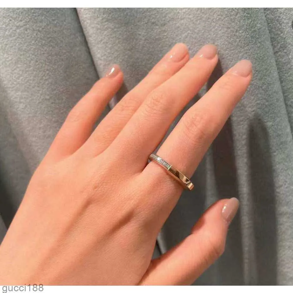 Tiffanyjewelry Heart Designer Diamond Rings for Women Finger anillos Nuevo anillo de bloqueo ushapado colorido con v slcv slcv slcv slcv x53v x53v 36jn