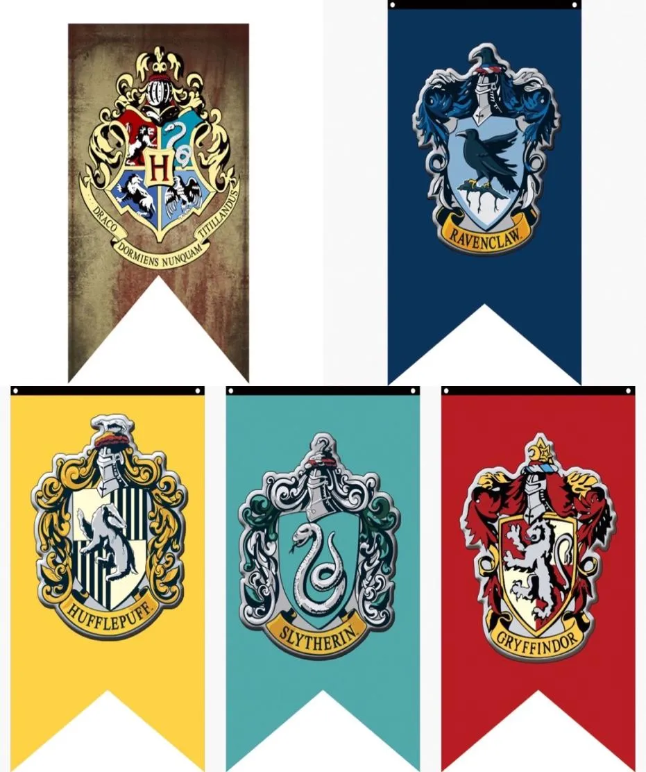 29*49-tums Hogwards School of Witchcraft and Wizardry Banner Flags for Bedroom Home Christmas Party Bar Wall Decoration9812990