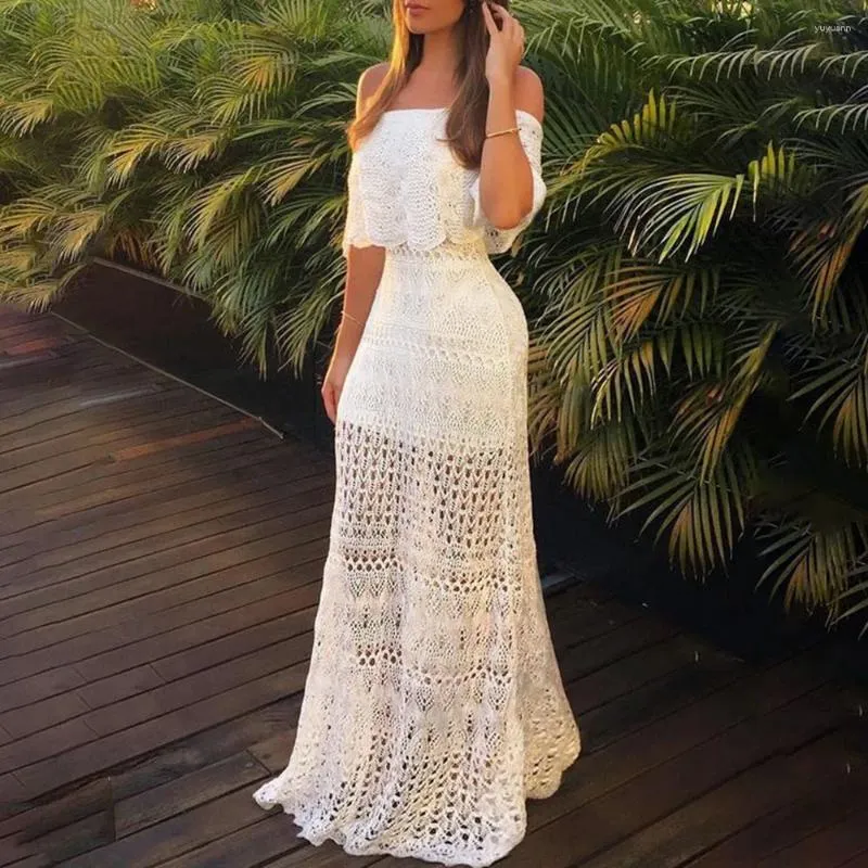 Vestidos casuais Vestido elegante de suspensório Lady Summer Summer Bohemian Pretty Floral Women Women Women Long Long Pleated Chiffon