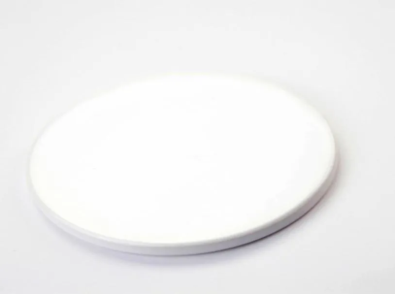 Sublimación Cerámica en blanco Coaster de alta calidad Cerámica White Ceramic TRANSFERENCIA COMERA COASTER CONSEJA CONSEMITORES TERMALES A024594839