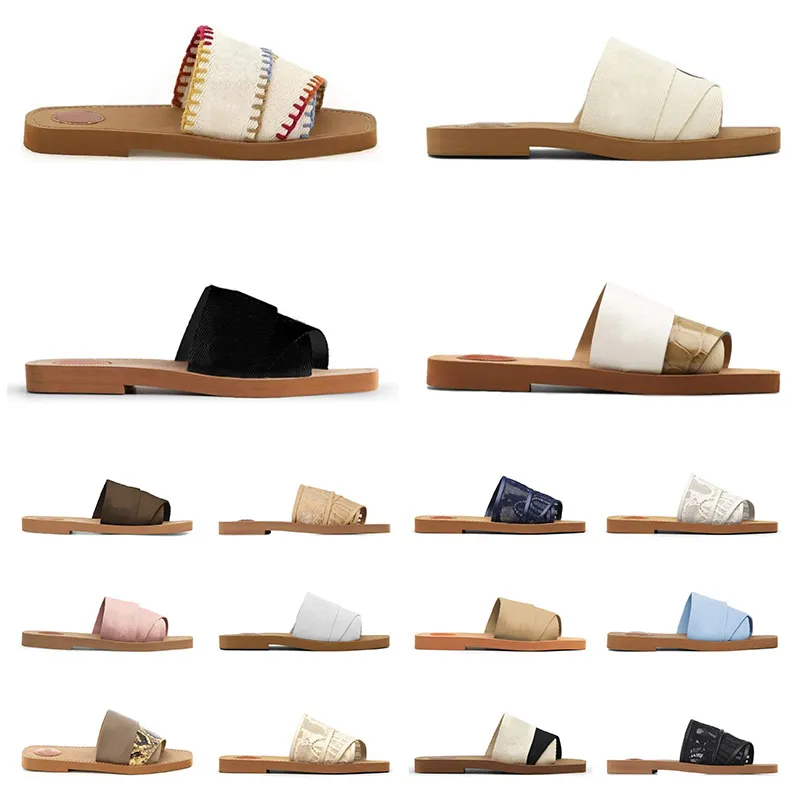 CHLOÉ chloee sandalo Sandale Famous Designer Sandals Woman Cloe Wood Mule Slippers Women Chloe Shoes【code ：L】Slides Home Luxu Sandels Sliders Flip Flops Clogs Sandles