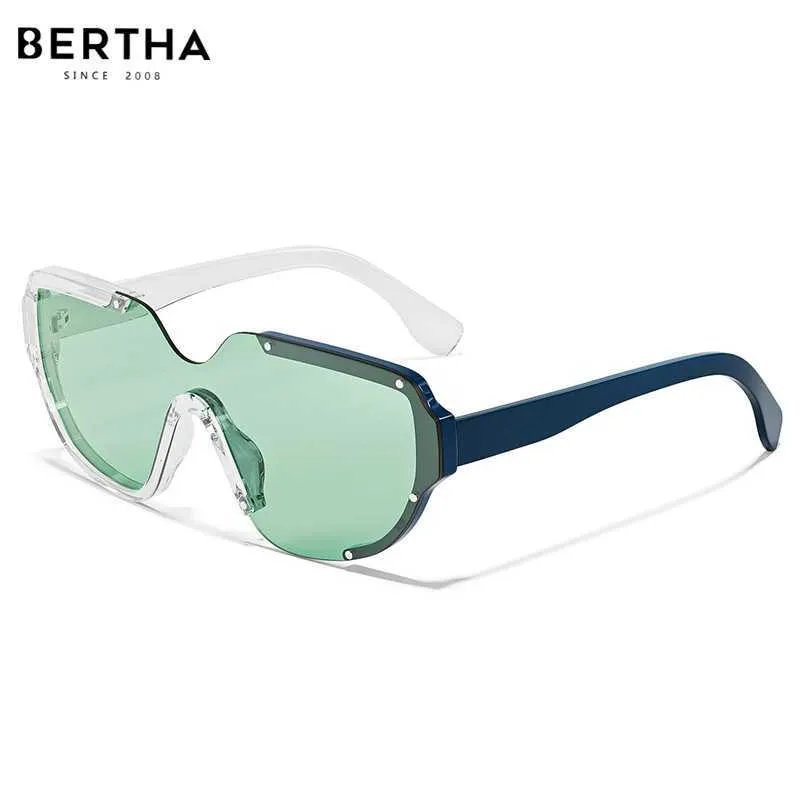 Solglasögon Bertha Solglasögon Avation för kvinnor missfärgade polariserade svarta solglasögon känner flickor lätta vikt nyanser glasögon som20175 J240508