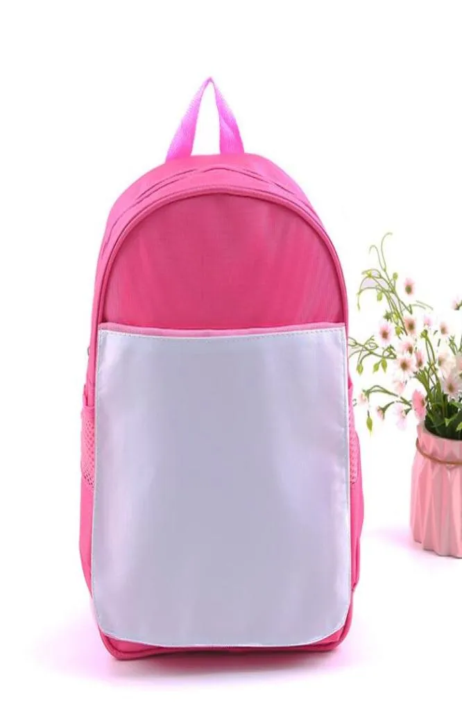 sublimation DIY blank children kids schoolbag kindergarten book bag transfer printing7003910