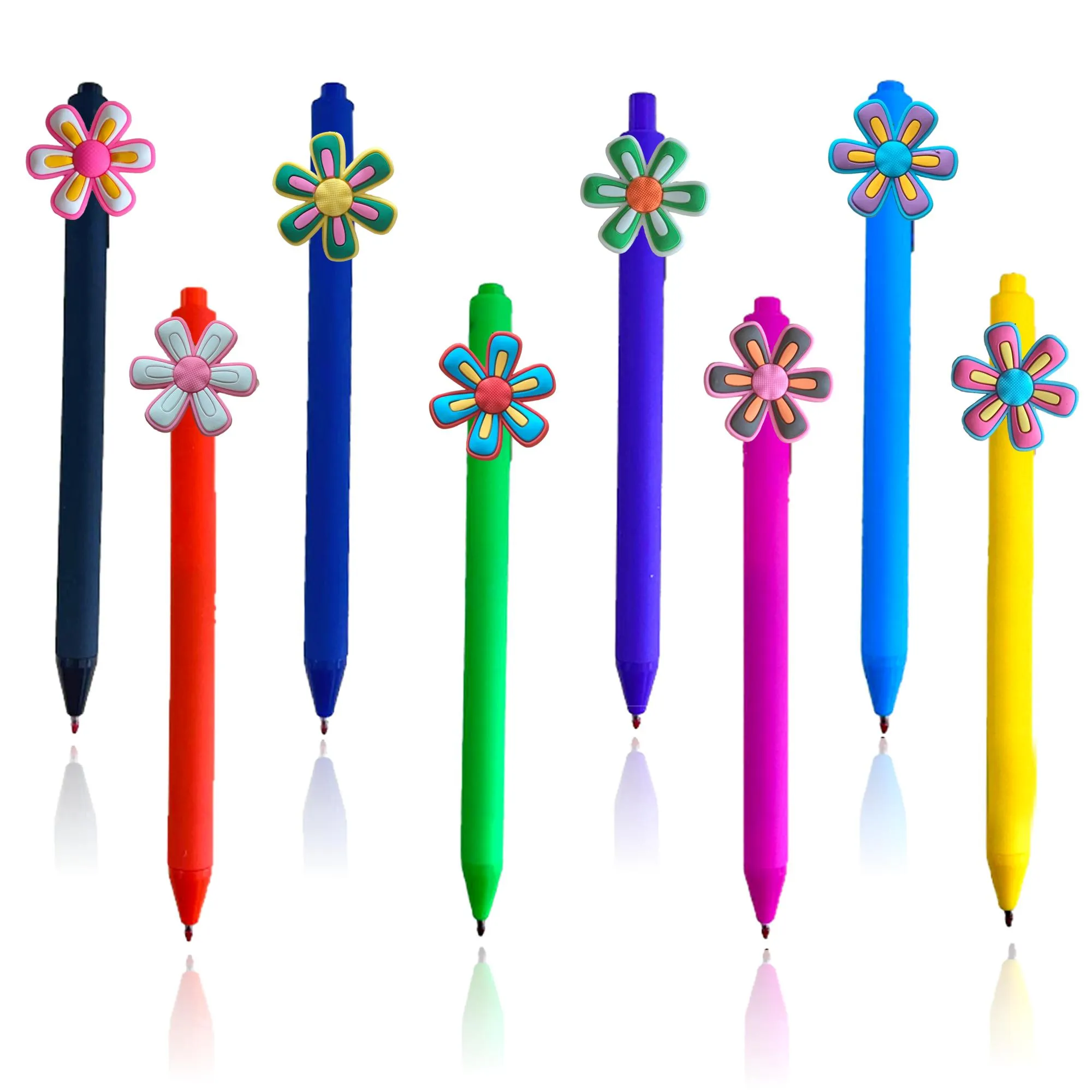 Ding peint fournit une fleur 11 dessins animés stylos à billes mignonnes infirmières pour les infirmières infirmières mti couleurs jumbo graphe crayon signature bureau ac otmjn