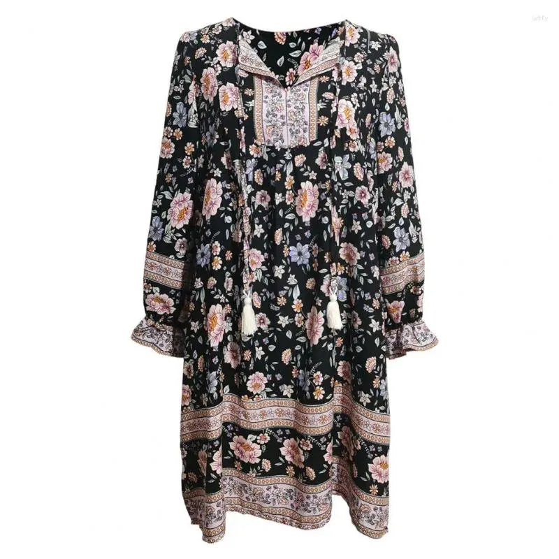 Robes décontractées robe boho de style bohème