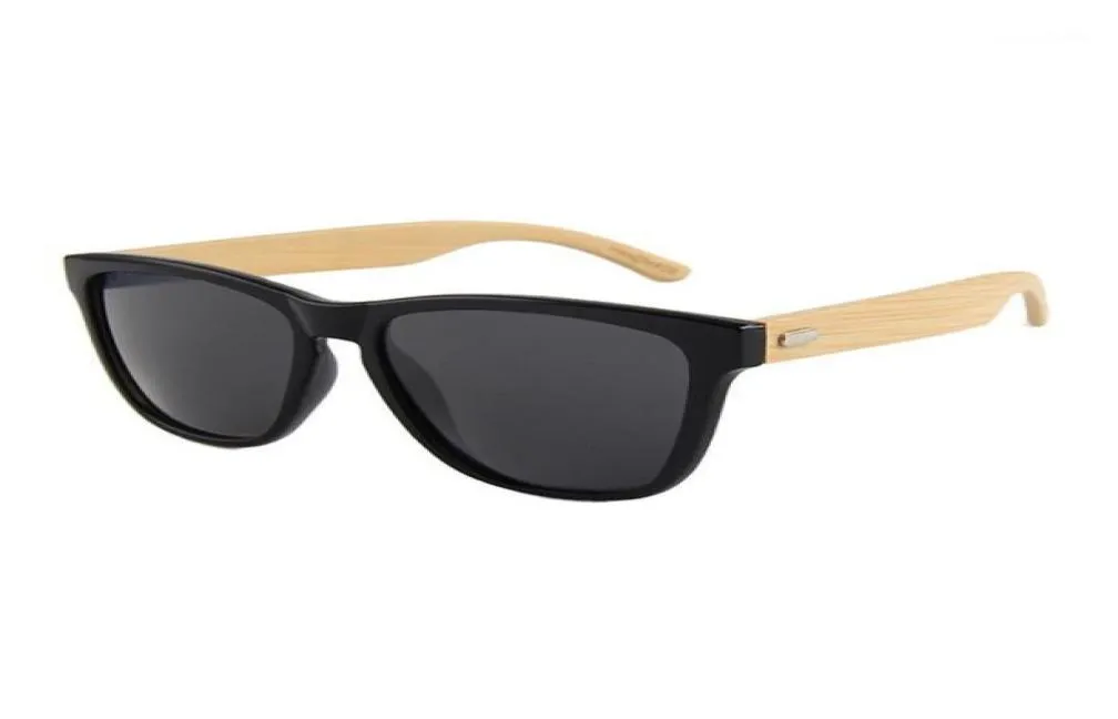 Lunettes de soleil Fashion Bamboo Foot Lunes de jambe en bois Protection UV 2891888