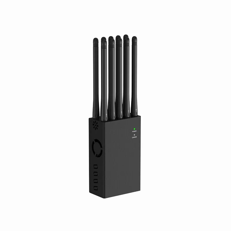 Handheld 10 Antennes Signal Block er Shields GPS/WiFi/CDMA/GSM/DCS/2G/3G/4G Signal Isolator