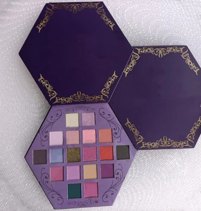 O mais novo J Star 18Colors Blood Lust Shimmer e puple fosco de arte cosmética Paleta Eye Shadow332E7486160