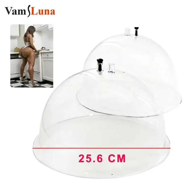 Bust Enhancer Super tamanho 25 cm de námbias colombianas levantando a sucção xícara de glúten aumentando a ferramenta de acessórios para ampliação de mama Q240509