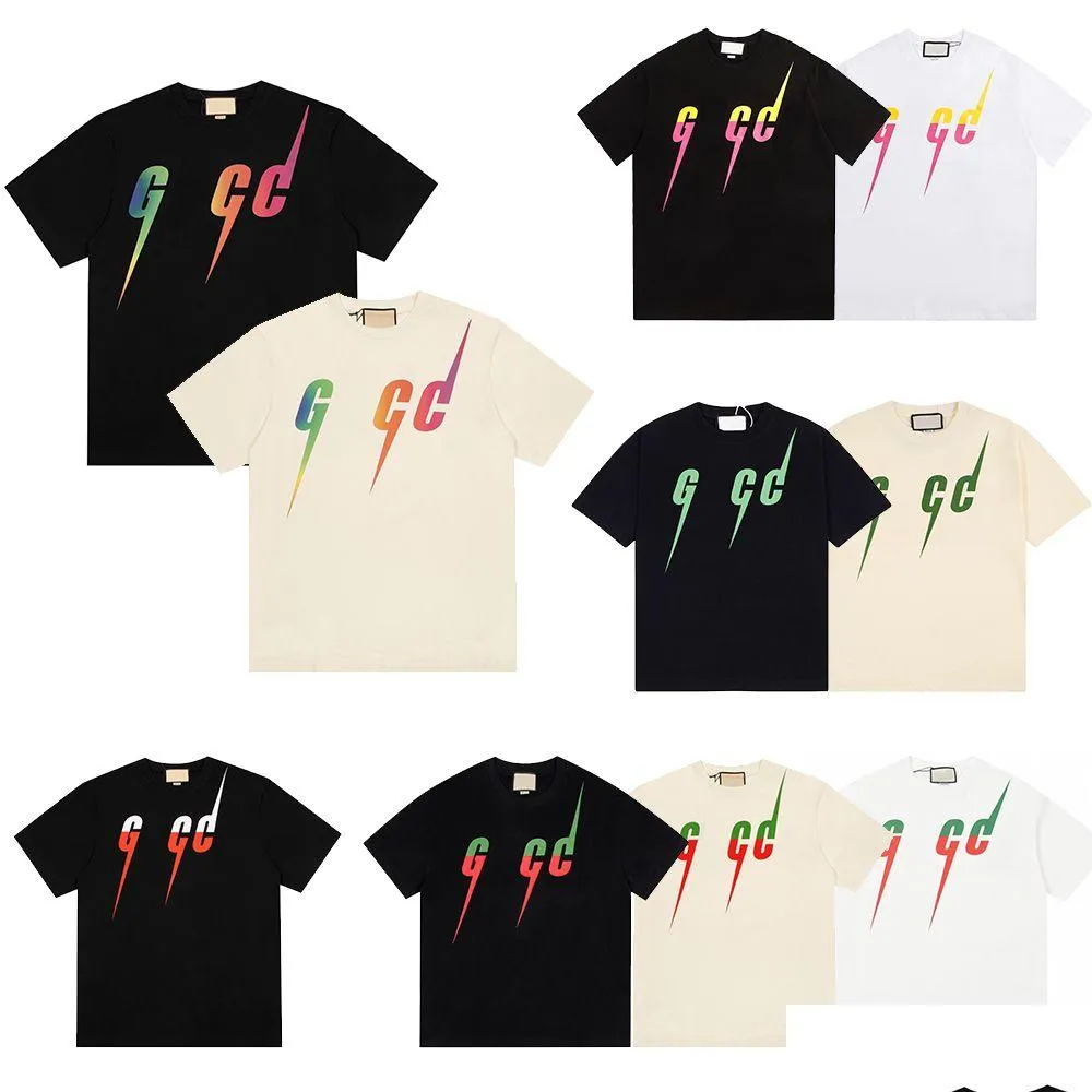 T-shirts pour hommes T-shirt T-shirt Marque de luxe T-shirts Blade Printing Femmes à manches courtes Summer Hip Hop Streetwear Tops Shorts Clo Dhhvj