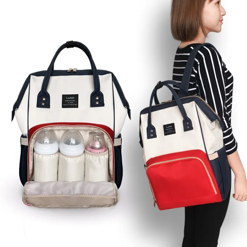 Kara mumya annelik bez bebek bezi omuz çantası büyük kapasite annelik kadınlar sırt çantası seyahat desinger hemşirelik bebek araba 265y için açık hava çanta