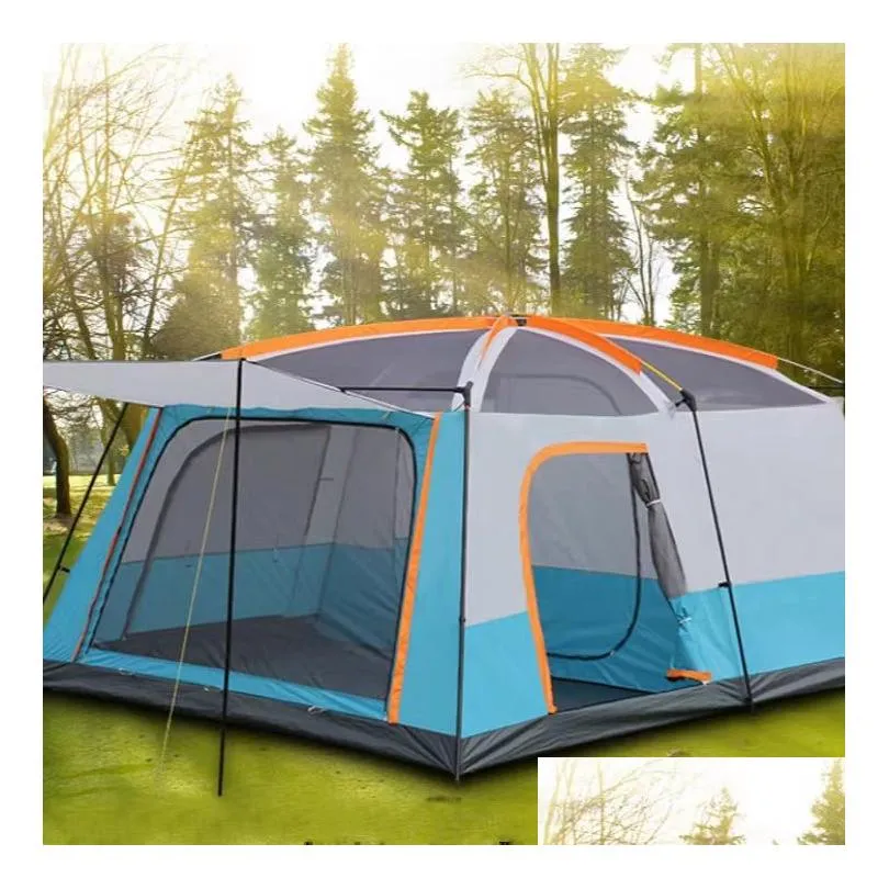 Portable Luxury Storage Tents Menards For 4 People Outdoor Two Bedroom/One Living Room